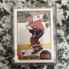 O PEE CHEE RICK TOCCHET  ROOKIE  CARD # 2  PHILADELPHIA FLYERS