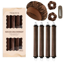 Heatless Curls, Heatless Curls Overnight Hair Care Set - Jumbo Velvet Hair Curle