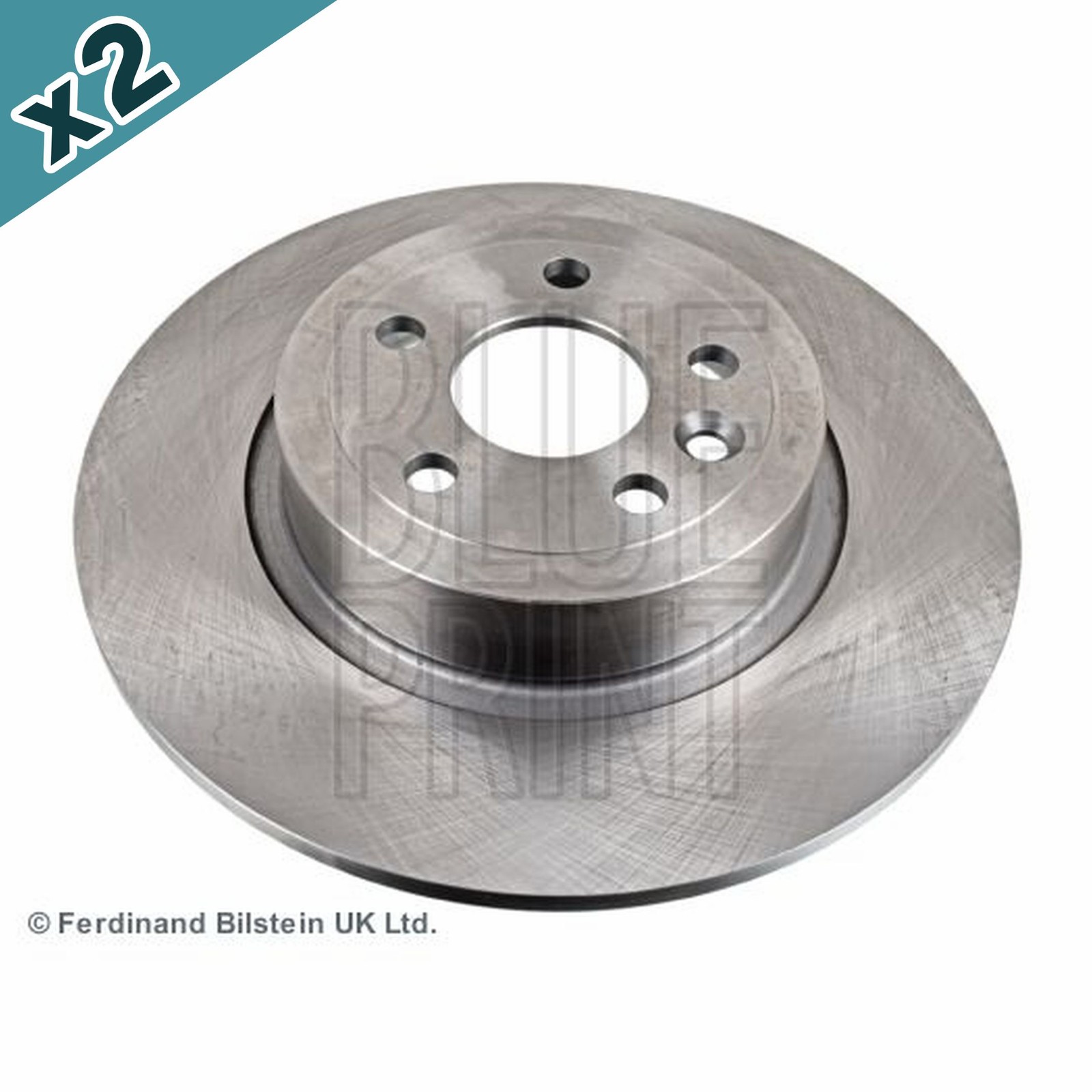 Blueprint ADJ134369 Brake Disc Rear Coated Fits Land Rover Range Rover Evoque