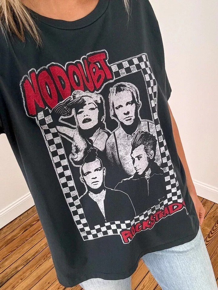 No Doubt Band Tour Graphic Print Black Unisex Shirt S-5XL N6241