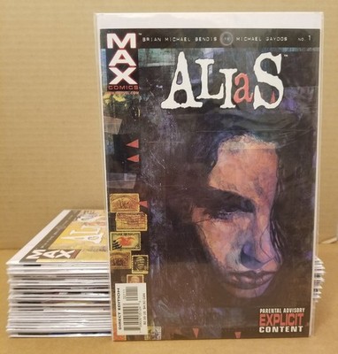 ALIAS #1-28 COMPLETE FULL RUN SET (FN-VF) BRIAN MICHAEL BENDIS 2001 MARVEL MAX