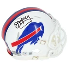 Jim Kelly Autographed Buffalo Bills Speed Mini Helmet Beckett Witnessed