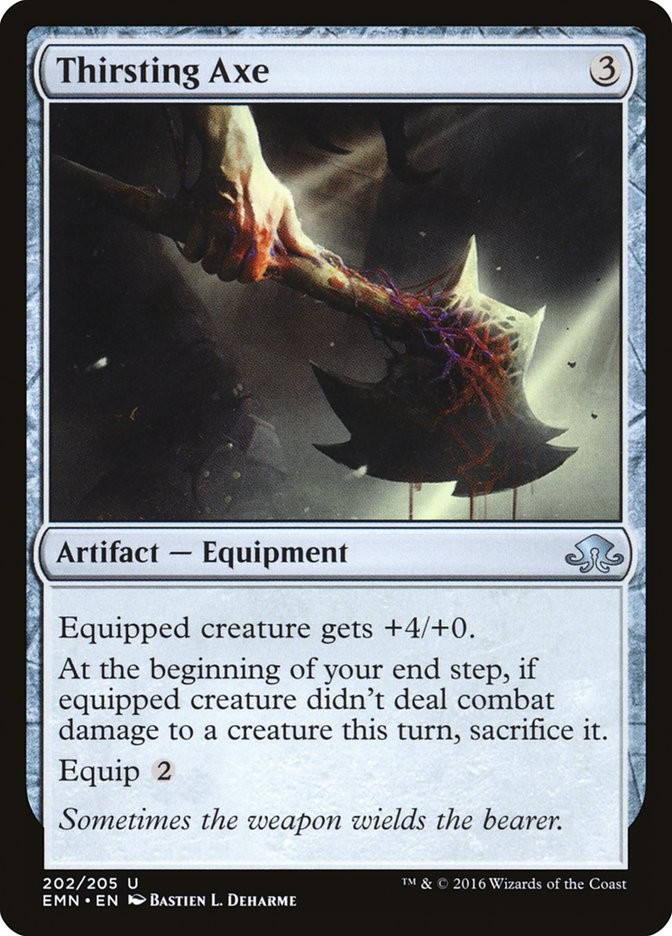 Thirsting Axe (202) Eldritch Moon EMN MTG Magic