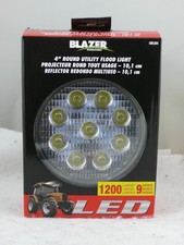 2 Blazer 4 Round Led Utility Work Light Automotive Trucks Farm Equipment Cwl504