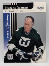 2002-03 Upper Deck Piece of History Tribute to Greatness Gordie Howe 1676/2999