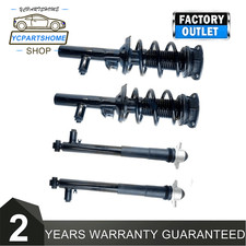 Full Set Front Rear Shock Struts w/Electric Fit VW Golf R MK7 GTI Seat 2015-2020