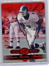 2000 Prestige Red Spectrum Plaxico Burress Rookie #254 42/100 MICHIGAN STATE