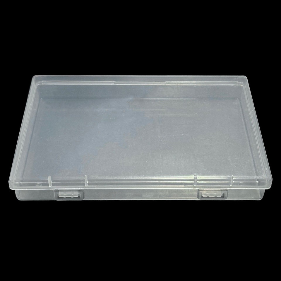 Banknote Proof Set Holder Storage Box Case Clear Plastic 4.25in x 7in x ...