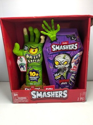 Zuru Smashers Horror House & Monster Hand 2-Piece Set With 25+ Surprises Inside