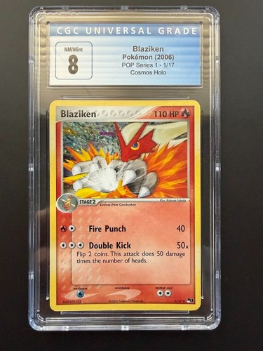 Blaziken graded CGC 8 for sale on eBay