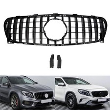 Front-K&uuml;hlergrill gitter Schwarz Glanz f&uuml;r Mercedes-Benz GLA-Klasse X156 2017-up