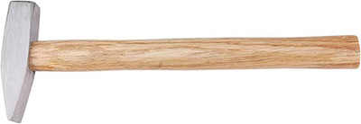 10.5'' Engineer Hammer 0.44 lb Forged Steel with Wooden Handle for DIY & Metalwor