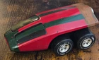 Tonka Red Scorcher Rocket Car, Made In Japan, Vintage 1974, Restoration Required