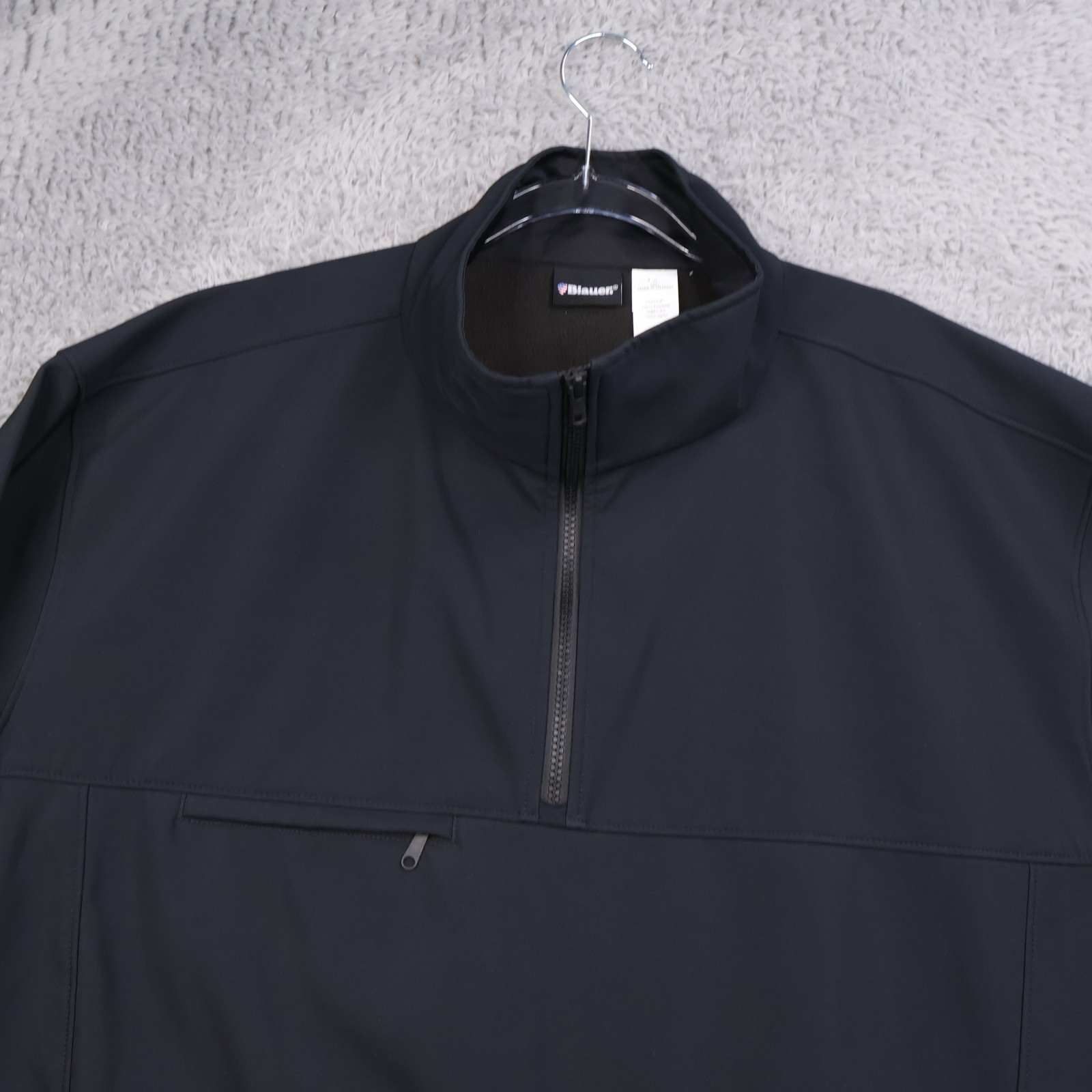Blauer Jacket Softshell Fleece Pullover Mens XL T… - image 2