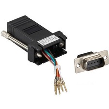 Black Box Fa4509f-bk Db9 Colored Modular Adapter Kits unassembled fa4509f-bk