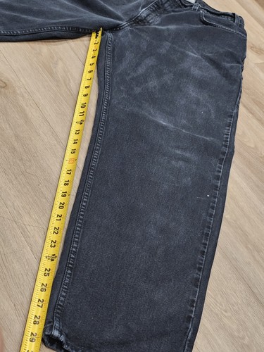 Pantalones de mezclilla vintage Y2K Levis Silvertab negros holgados skater grunge para hombre 30 x 29 usados - Imagen 9 de 9