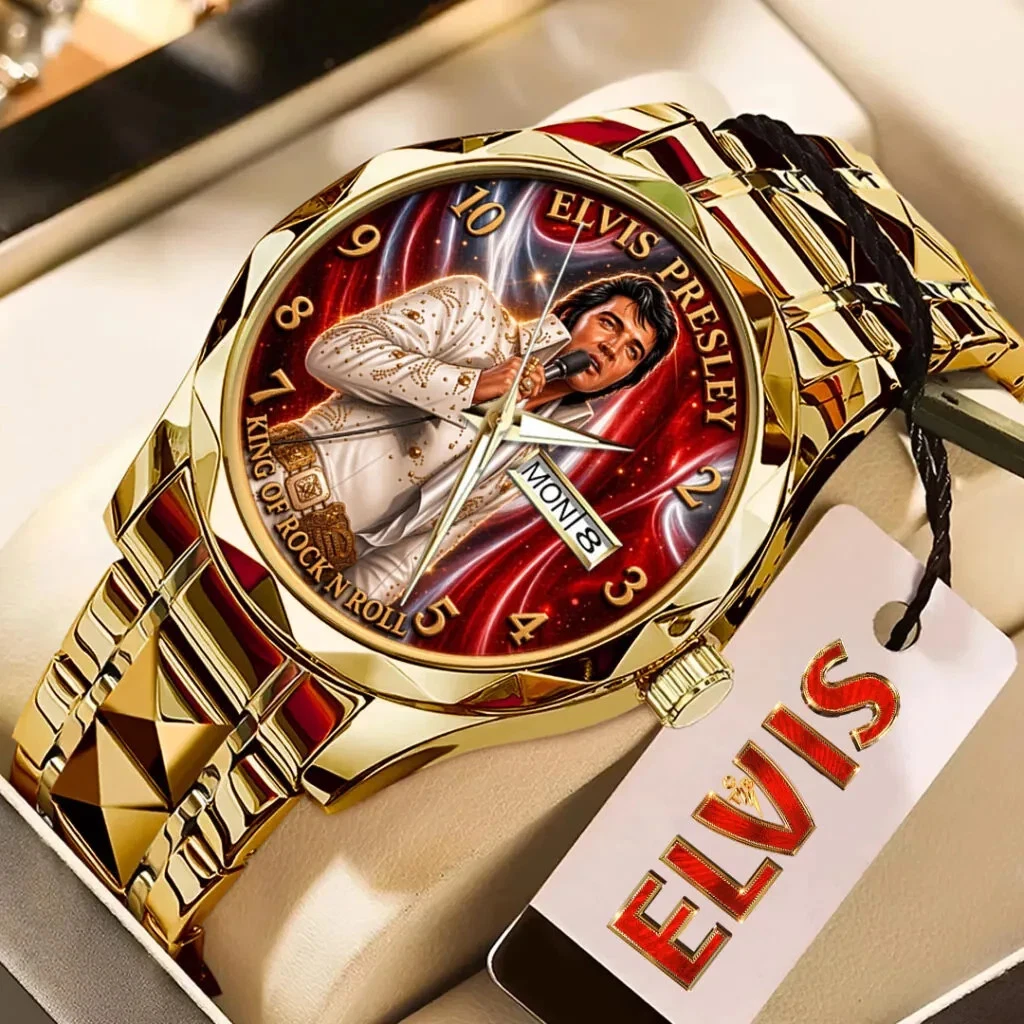 Elvis Presley Alloy Luxury Quartz Watch