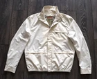 PRADA SPORT SGV033 FULL ZIP LIGHT JACKET CREAM COLOR 2000'S / SIZE 52 ORIGINAL