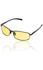 Valeria High-End Polarized Sunglasses With Spring Hinge And Metal Frame (Yellow_