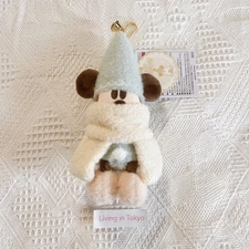 Tokyo Disney Resort Lil RingRing Fairy Plush Badge Blue Christmas 2025 Japan