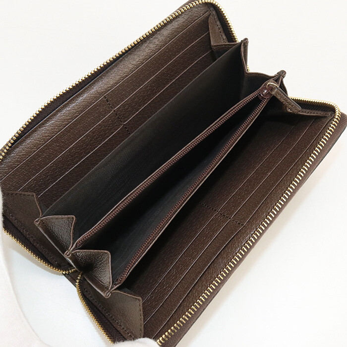 GUCCI|LONG WALLETS (772309 96IWG 8745) GUCCI 523154 96IWG 8745 Long Wallet Ophidia GG Zipper Wallet