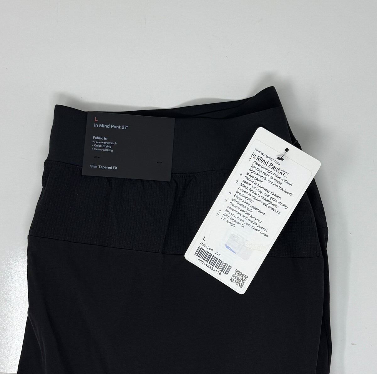 Lululemon In Mind パンツ 30インチ ブラック Lululemon In Mind Pant 32
