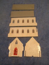 VINTAGE PLASTICVILLE CHURCH FOR PARTS