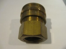 Foster 50FS ST Series 1/2" Female NPT Brass Quick Couplers Straight Thru FST