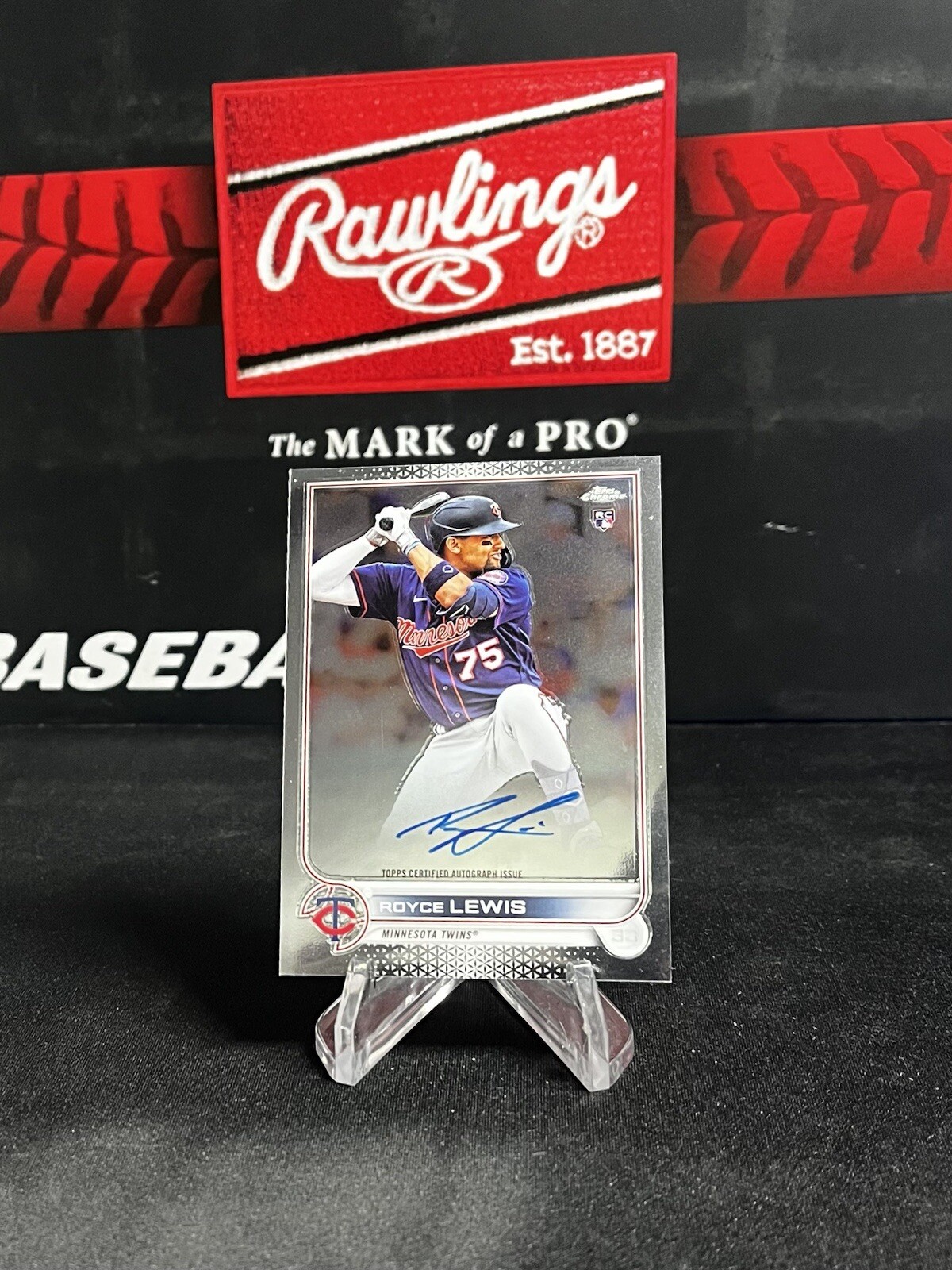 2022 Topps Chrome Royce Lewis Rookie Auto #RA-RL RC Twins