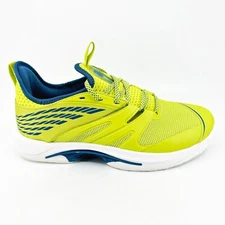 K-Swiss Speed-Trac Yellow Blue Mens Pickleball Tennis  Court Shoes 07392 324