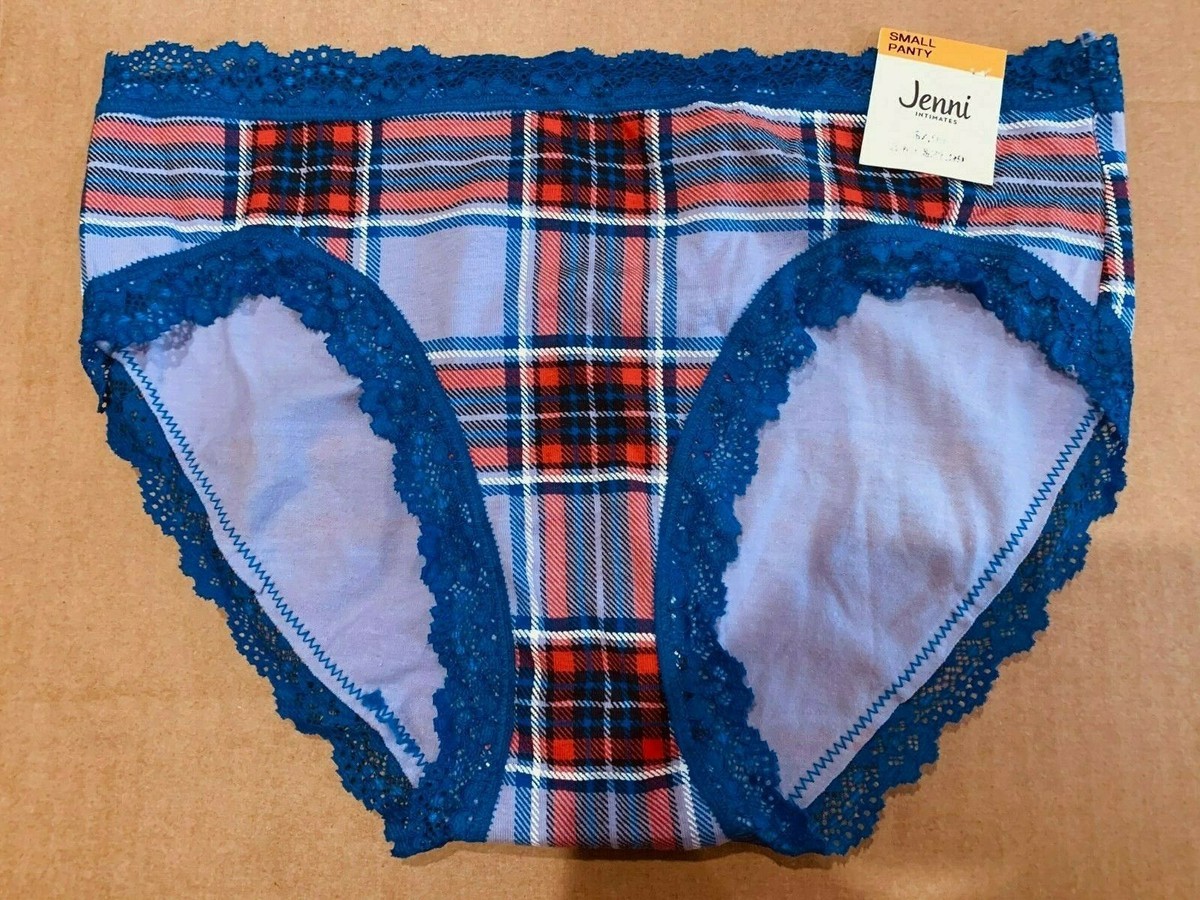 Jenni Women's Lace Trim Hipster Underwear S, M, L, XL, 2XL Jenni Women's Lace Trim Hipster Underwear S, M, L, XL, 2XL