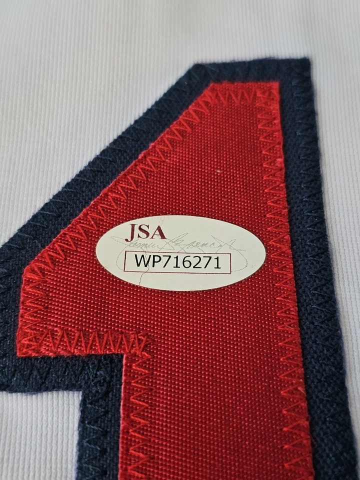 Bill White Autographed/Signed Jersey JSA COA St. Louis Cardinals - Image 3 of 4