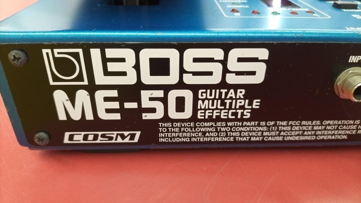 Boss ME-50 Guitar Multi-Effects Pedal - Versatile and Powerful