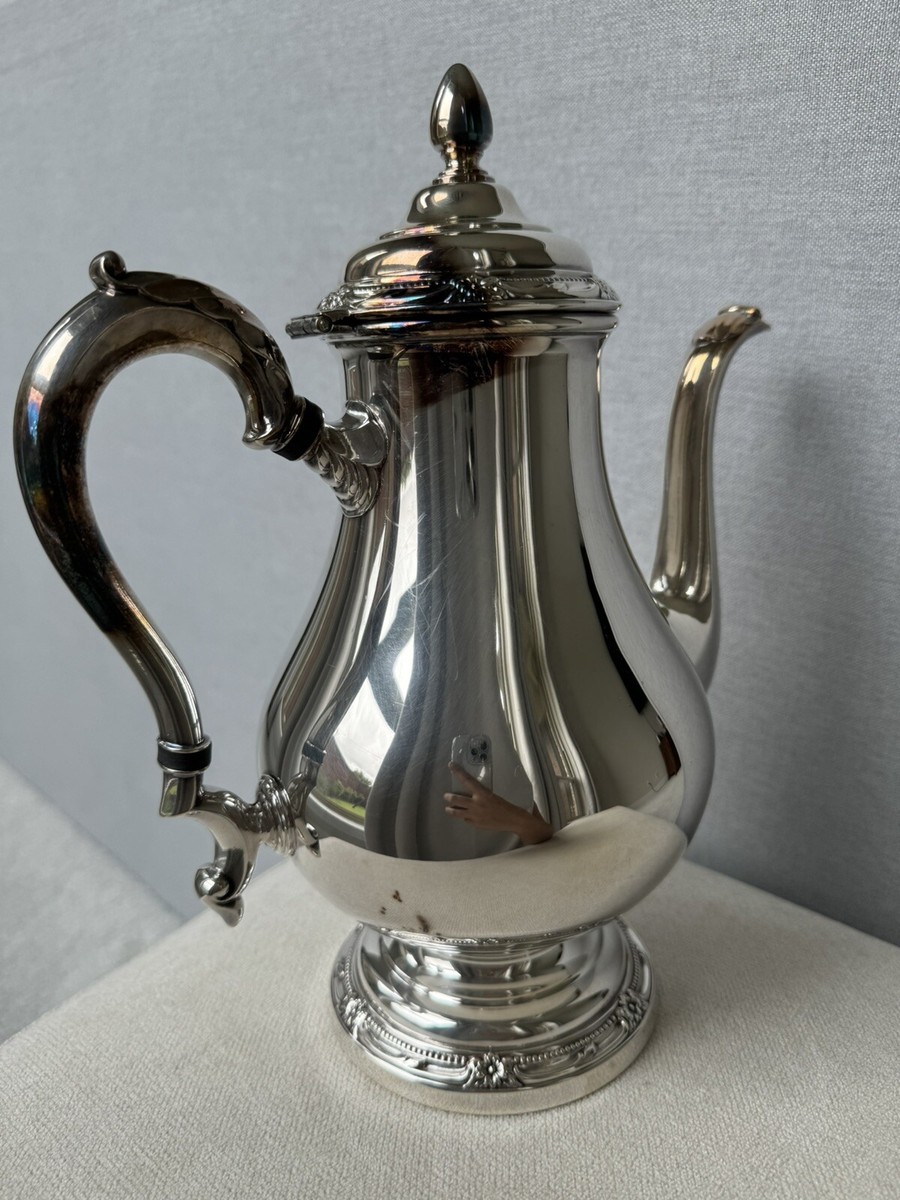 【 Cooper Bros 】クローバーのティーセット 3点 1847 Roger Bros 'Remembrance' 6 Piece Tea Set | eBay