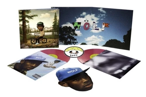 Tyler The Creator Wolf Pink Vinyl Deluxe Edition 2LP+CD (2014) Very Rare!