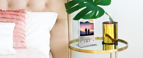 Personalised Spotify Themed Acrylic Plaque With Base - Custom Acrylic Music Pla - 第 9/9 張圖片