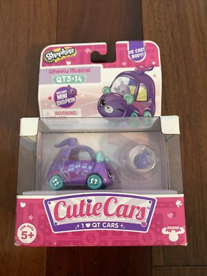 Shopkins Cutie Cars Series Wheely Musical QT3-14 New