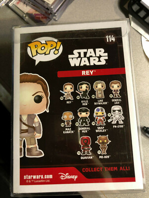 FunkoPop！114 REY レイ　限定版 Funko POP WALGREENS EXCLUSIVE Star Wars - REY #114 w