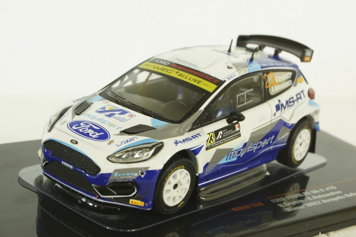 Miniature Ford Fiesta MK2 R5 Rallye - Échelle 1/43 - Résine Racing 43