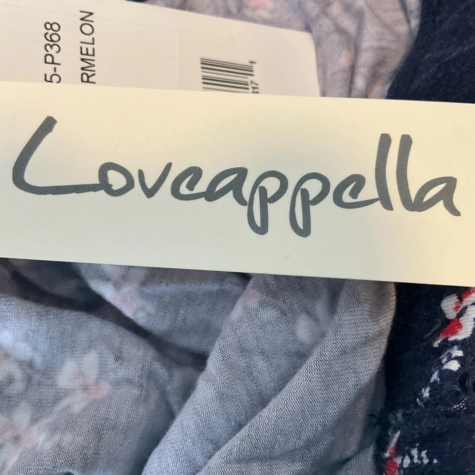 Falda envolvente sintética Loveappella para mujer talla S multicolor floral Foto 2 de 4