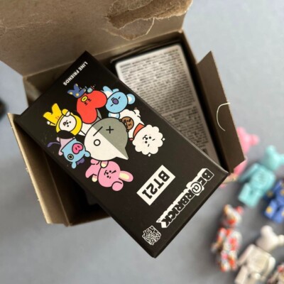 BTS BT21 BE@RBRICK MEDICOM TOY Set of 10 Figures Include