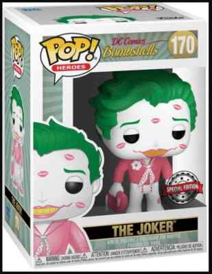FUNKO Pop Heroes - The Joker #170 - DC Comics Bombshells - Mit Schutzbox Special