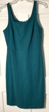 OLD NAVY SLEEVELESS DRESS TEAL PENCIL SIZE M COTTON POLYESTER SPANDEX NEW