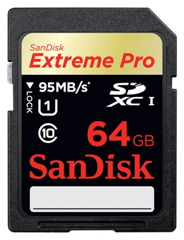 SanDisk Extreme PRO 64GB Class 10 - SDXC Card - SDSDXS-064G-A46 for sale  online