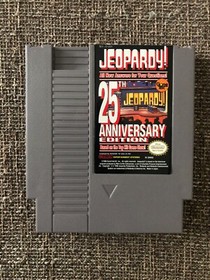 Jeopardy for NES Nintendo: Tested CIB - 25th Anniversary Edition Excellent Shape