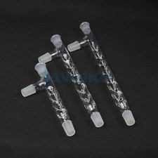 19/26 24/29 Joint 100mm/200mm Glass Vigreux Distilling Tube Side Arm