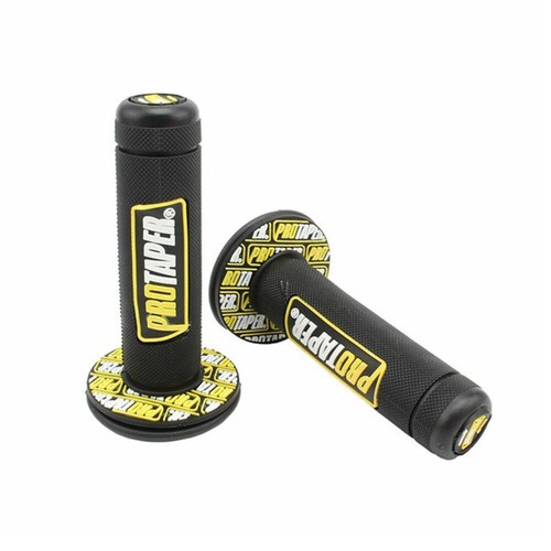 NEW Handle Grip Motorcycle Dirt Pit Bike Motocross 7/8" Rubber Gel Brake Hands - Picture 7 of 23
