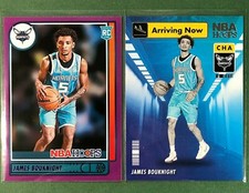 2021-22 NBA Hoops #203 James Bouknight PURPLE SP RC & Arriving Now ROOKIE LOT 