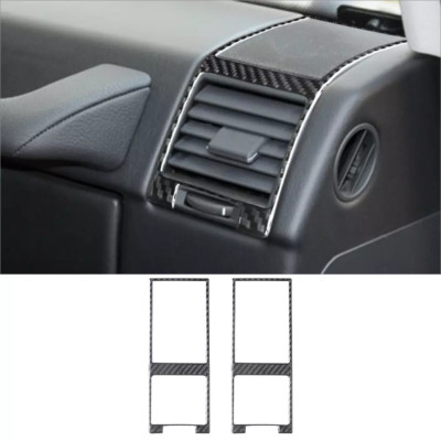2Pc Carbon Fiber Side Air Vent Outlet Cover Trim für Mercedes-Benz G-Klasse W463
