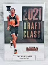 2021-22 PANINI CONTENDERS BASKETBALL #29 DAY'RON SHARPE RC (2021 DRAFT CLASS)
